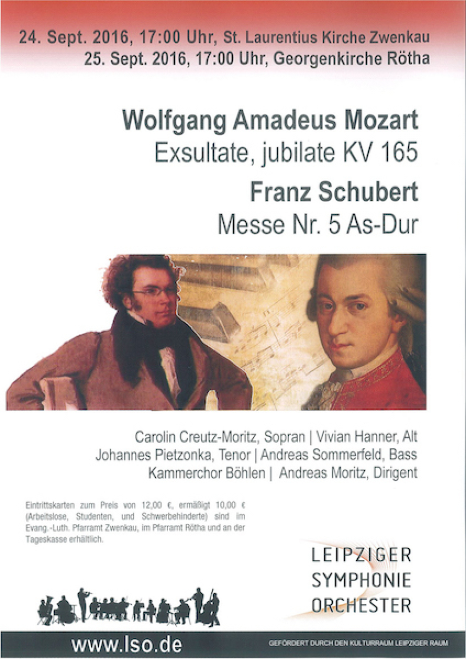 Wolfgang Amadeus Mozart Franz Schubert